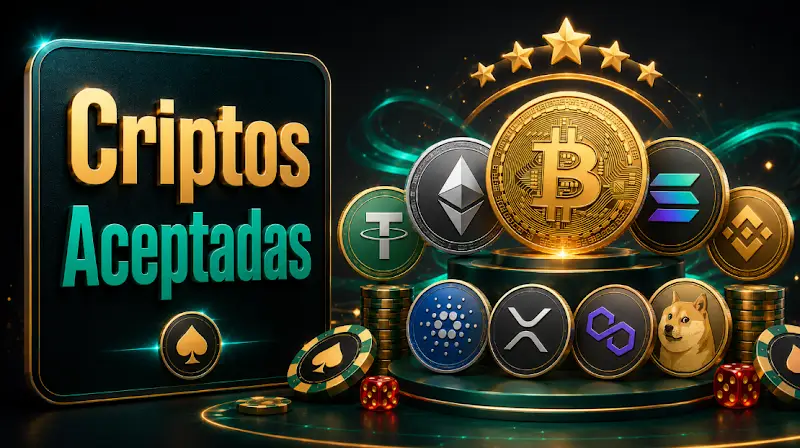 Qué criptomonedas aceptan los casinos con criptomonedas del ranking