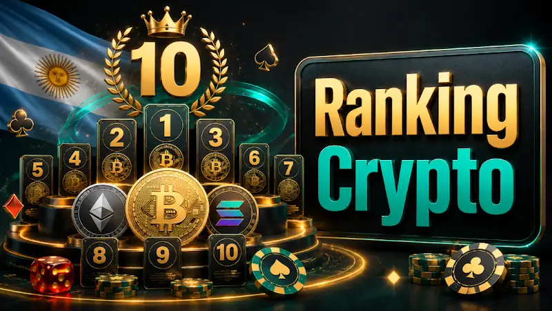 Ranking de crypto casinos: qué sitios entraron en el top 10